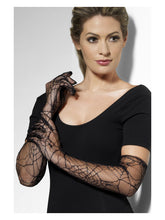 Lace Gloves, Black - FV22549 by Fever